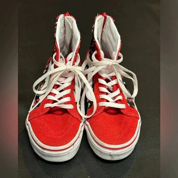 Vans Kids Sk8-Hi Zip Glow Butterfly SZ 13 - Picture 9 of 11